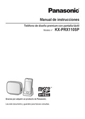 Panasonic KX-PRX110SP Manual De Instrucciones