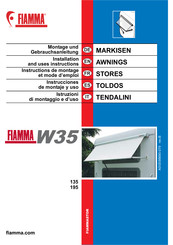 Fiamma W35 Instrucciones De Montaje Y Uso