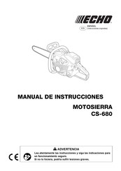 Echo CS-680 Manual De Instrucciones