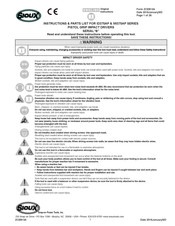 SIOUX ID375AP-2Q Instrucciones Y Lista De Piezas