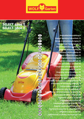 Wolf Garten SELECT 3800 E Instrucciones De Funcionamiento Originales