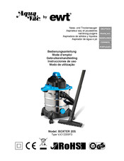 EWT Aqua Vac BOXTER 20S Instrucciones De Uso