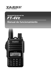 Yaesu FT-4VE Manual De Funcionamiento