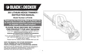 Black and Decker LHT2436 Manual De Instrucciones