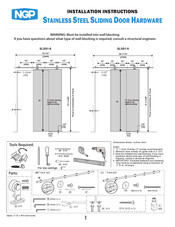 NGP SLSS1-8 Instrucciones De Instalación