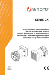 Sincro GK2LB Manual De Uso Y Mantenimiento