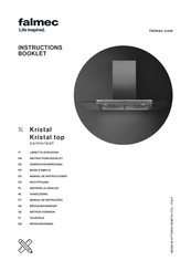 FALMEC Kristal top Manual De Instrucciones
