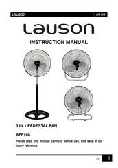 lauson AFF108 Manual De Instrucciones