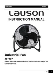 lauson AFF107 Manual De Instrucciones