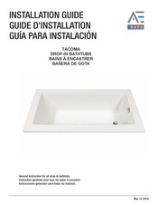 AE Bath BT-DI-01-002 Guía Para Instalación