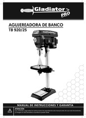 Gladiator PRO TB 920/25 Manual De Usuario