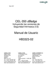 Casella CEL-350 dBadge Manual De Usuario