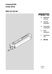 Festo DDLI-32 Instrucciones De Utilizacion