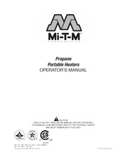 Mi-T-M Corporation MH-0150-LMT0 Manual Del Operador