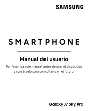 Samsung Galaxy J7 Sky Pro Manual Del Usuario