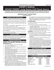 Schumacher Electric INSTANT POWER IP-95L Manual Del Dueño