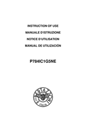 Bertazzoni P784IC1G5NE Manual De Utilización