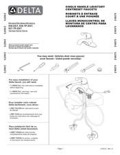 Delta 536-TP-DST Guia De Inicio Rapido