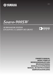 Yamaha Soavo-900SW Manual De Instrucciones