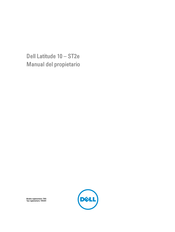 Dell Latitude 10-ST2e Manual Del Propietário