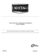 Maytag 7MMVWC210 Manual De Uso Y Cuidado