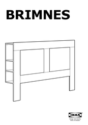 Ikea BRIMNES Manual De Instrucciones