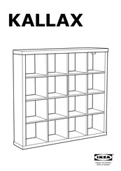 IKEA KALLAX Manual De Instrucciones