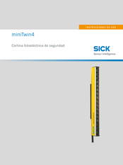 SICK miniTwin4 Instrucciones De Uso