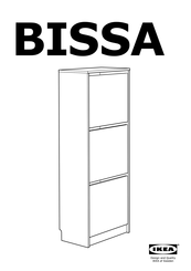 IKEA BISSA Manual De Instrucciones