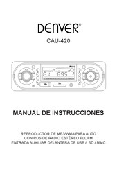 Denver CAU-420 Manual De Instrucciones