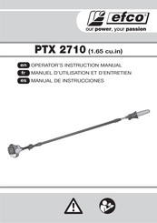 Efco PTX 2710 Manual De Instrucciones