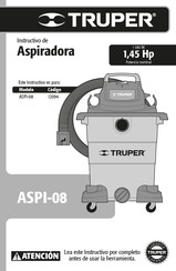 Truper ASPI-08 Instructivo