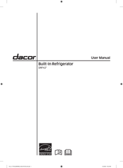 Dacor DRF42 Serie Manual Del Usuario