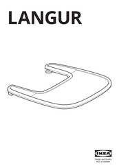 IKEA LANGUR Manual De Instrucciones