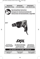 Skil 6277 Instrucciones De Funcionamiento Y Seguridad