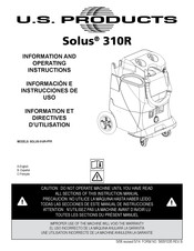 U.S. Products SOLUS 310R-PFR Instrucciones De Uso