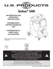 U.S. Products SOLUS 500 Serie Instrucciones De Uso