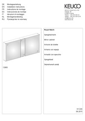 KEUCO 12805 Instrucciones De Montaje