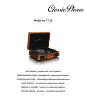 Classic Phono TT-10 Manual De Usuario