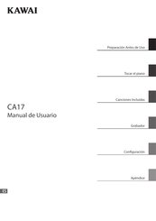 Kawai CA17 Manual De Usuario