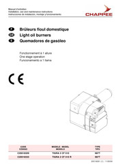 Chappee C20018329 Instrucciones De Instalación, Montaje Y Funcionamiento