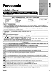 Panasonic ADC0916E8 Serie Manual De Instalación