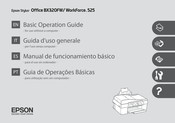 Epson Stylus WorkForce 525 Manual De Funcionamiento Básico