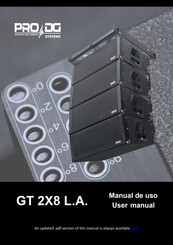 Pro DG Systems GT 2X8 L.A. Manual De Uso