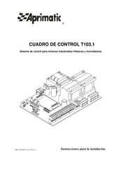 Aprimatic T103.1 Miu_582100157_02_(T103_1) Instrucciones Para La Instalación