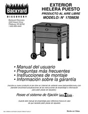 Backyard Discovery 1709836 Manual Del Usuario