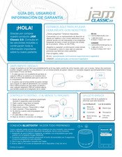 Jam CLASSIC 2.0 Guía Del Usuario E Información De Garantía