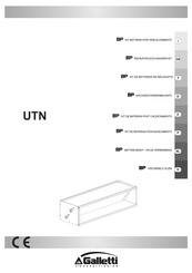 Galletti UTN 40 Guia De Inicio Rapido