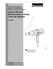 Makita TW1000 Manual De Instrucciones