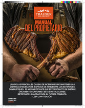 Traeger TFB89BLF Manual Delpropietario